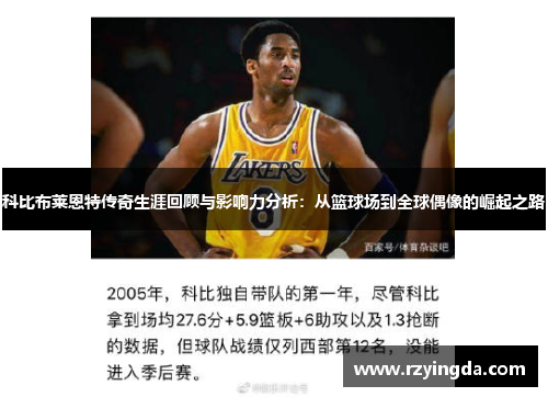 科比布莱恩特传奇生涯回顾与影响力分析：从篮球场到全球偶像的崛起之路